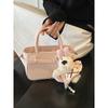 Bag Women's Summer New Fashion Outing Handbag Niche Simple Commuter Crossbody Lock Small Square Bag