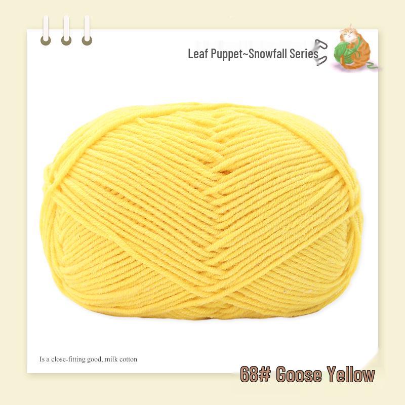 Yao Ou Handmade Crochet Flower Bouquet DIY Kit with 4-ply Combed Cotton Yarn