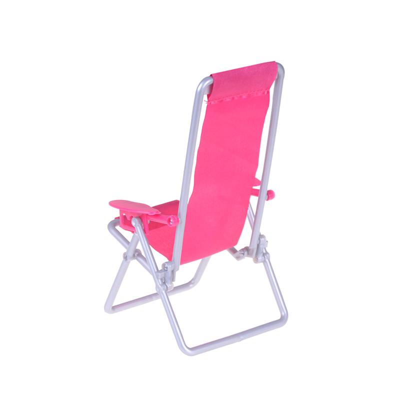 Doll Accessories Mini Furniture Folding Beach Chair Kids Toy