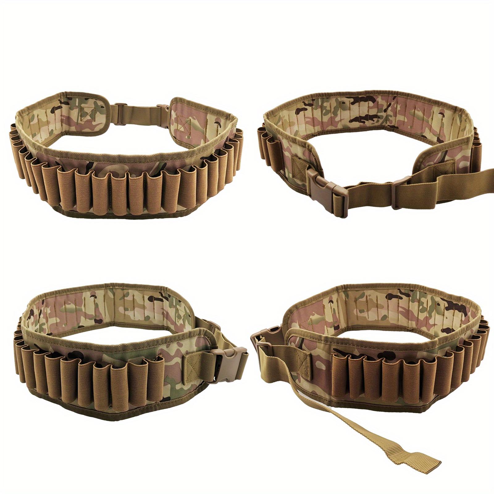 

Ремінь для полювання на відкритому повітрі Багатофункціональна пряжка Нейлоновий ремінь Мисливський Регульована Пряжка швидкого зняття Для полювання на відкритому повітрі Потовщені Розширені Поясні ремені Camouflage