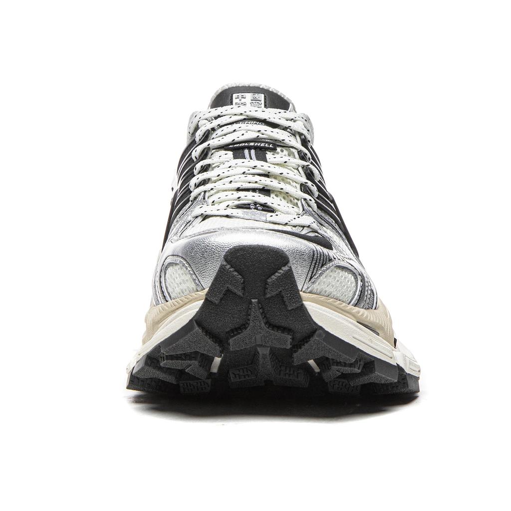 Li Ning Lijun Ace 3.0 Cool Trendy Sports Wear Resistant Breathable Low Top Dad Shoes Men sneakers White Black Silver AZGW307-4