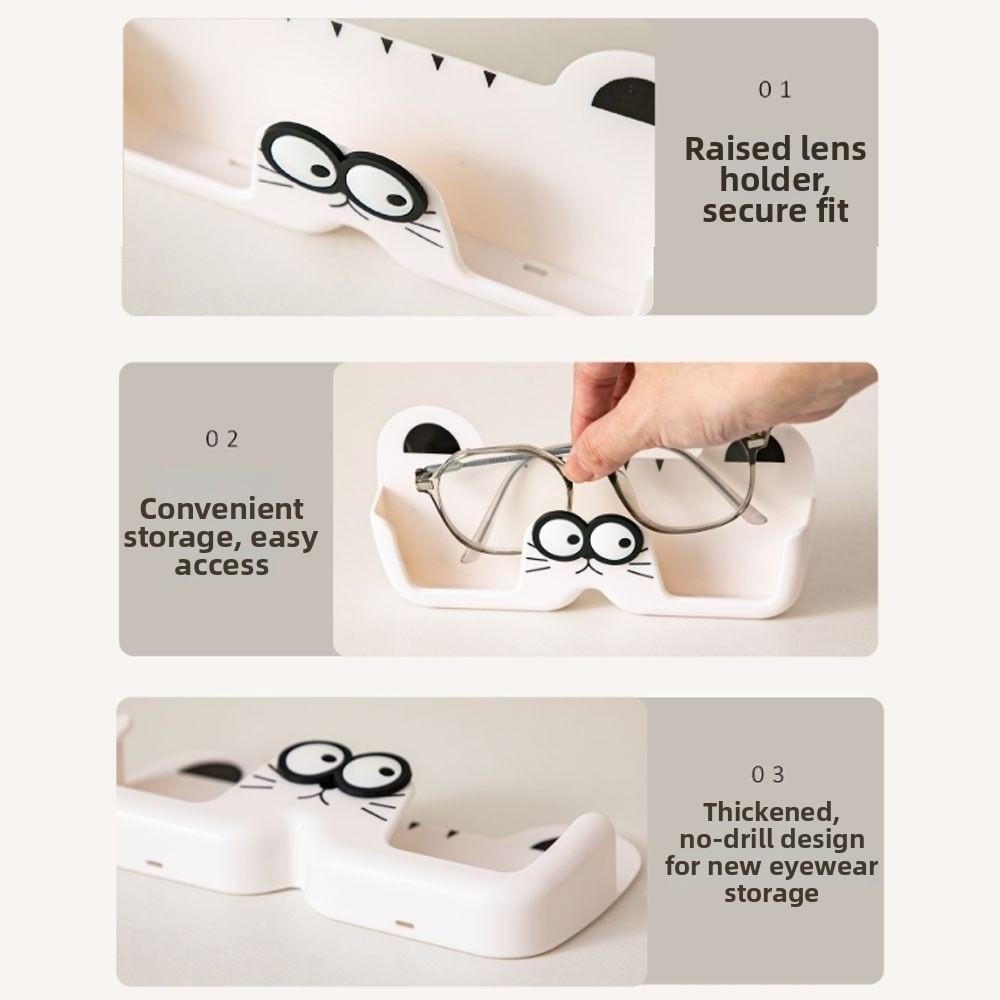 Portable Sun-glasses Display Holder Wall Mounted Glasses Storage Rack  Wardrobe Decoration