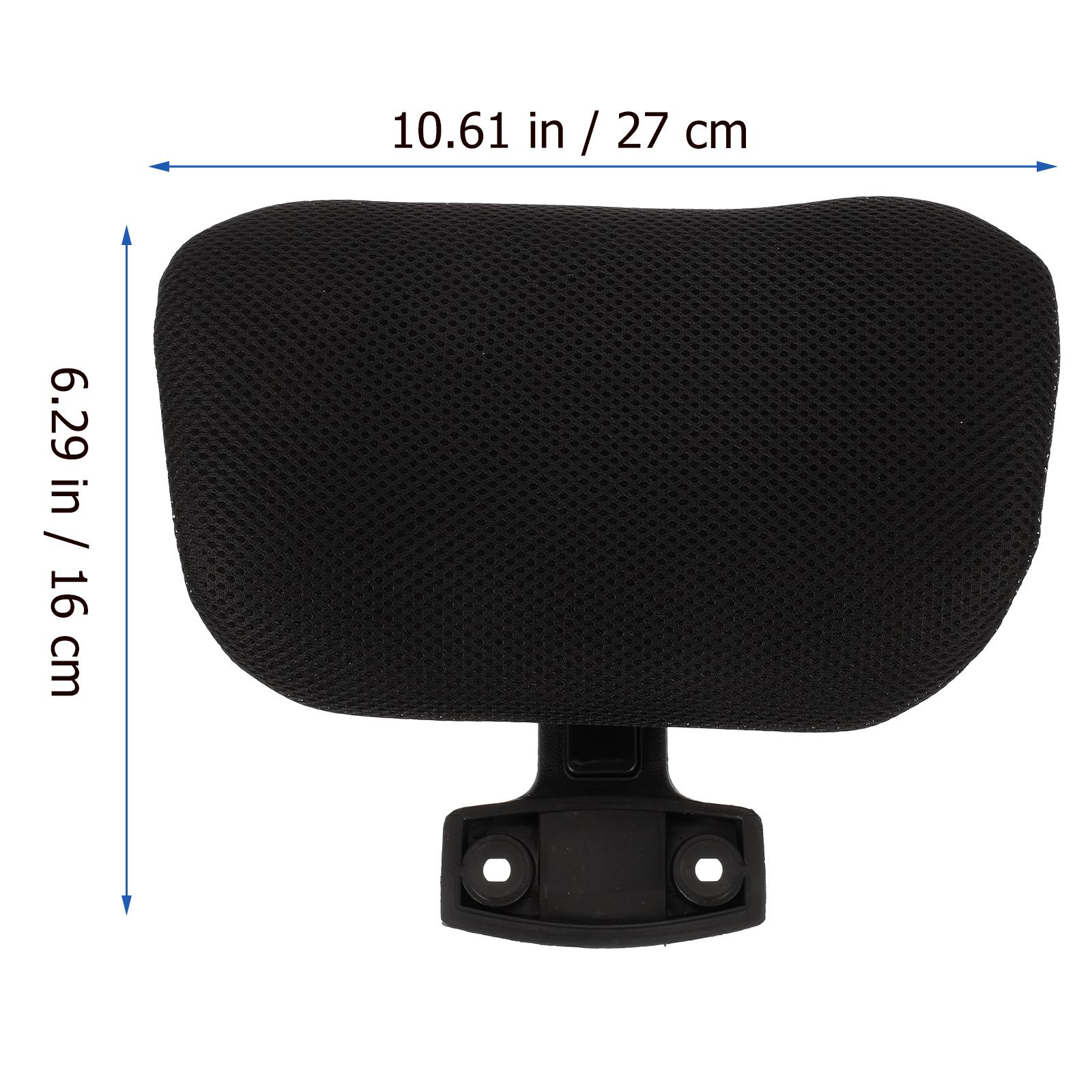 

1Set Premium Headrest Accessory for Chair Adjustable Computer Chair Head Pillow with Ergonomic Design Office Home Use Neck Pain чорний