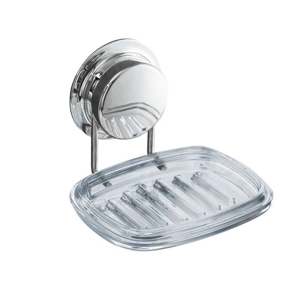 No Punch Soap Dish for Shower Wall Mounted Soap Rack Reusable Soap Sponge Holder  Bathtub