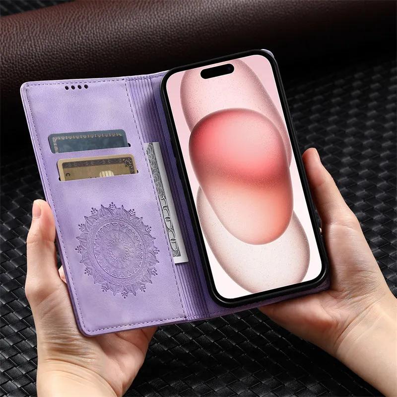 Lederhülle für Motorola Moto G84 G54 G14 G13 G23 G53 G73 G32 G52 G72 G31 G51 G30 G54 G24 Magnetische Klapp-Brieftasche Karten Handyhülle