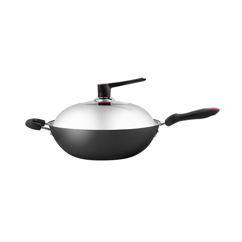 Chu Da Huang Heritage 32cm Cast Iron Wok