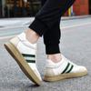 Men's shoes autumn and winter velvet cotton shoes men's board shoes trend British style white shoes men's casual sports shoes