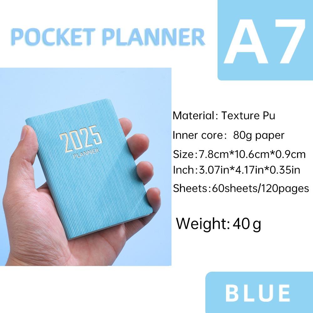 Pocket Appointment Book A7 Notebooks High Quality Diary Weekly Planner  Students