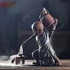 Velký Kung Fu mnich zpětný hořák na vonné tyčinky santalové dřevo keramika držák na vonné tyčinky bytové dekorace do obývacího pokoje