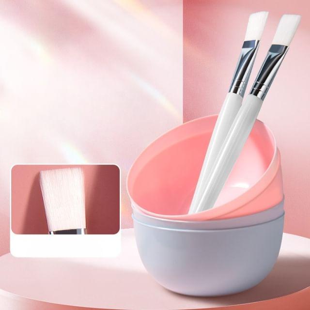 

Charyeina - Set of 2: Face Mask Brush D0826 - Set of 2 - Bowl & Brush - Random Color