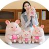 Adorable Plush Pig Doll Soft Stuffed Animal Creative Lollipop Pig Toy Gift Idea