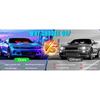Smart Rgb Full Color Flexible Led Screen Bluetooth App Control Car Rear Window Advertising Rolling Display