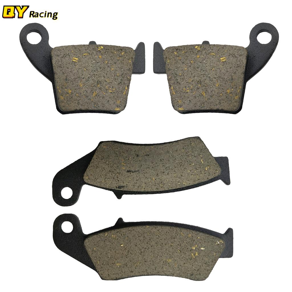 Motocross Front & Rear Motorcycle Brake Pads For Honda CRF250R CRF250 X CRF450R CRF450 X 2002-2015 CRF 250 450 R Brake Disc Pad