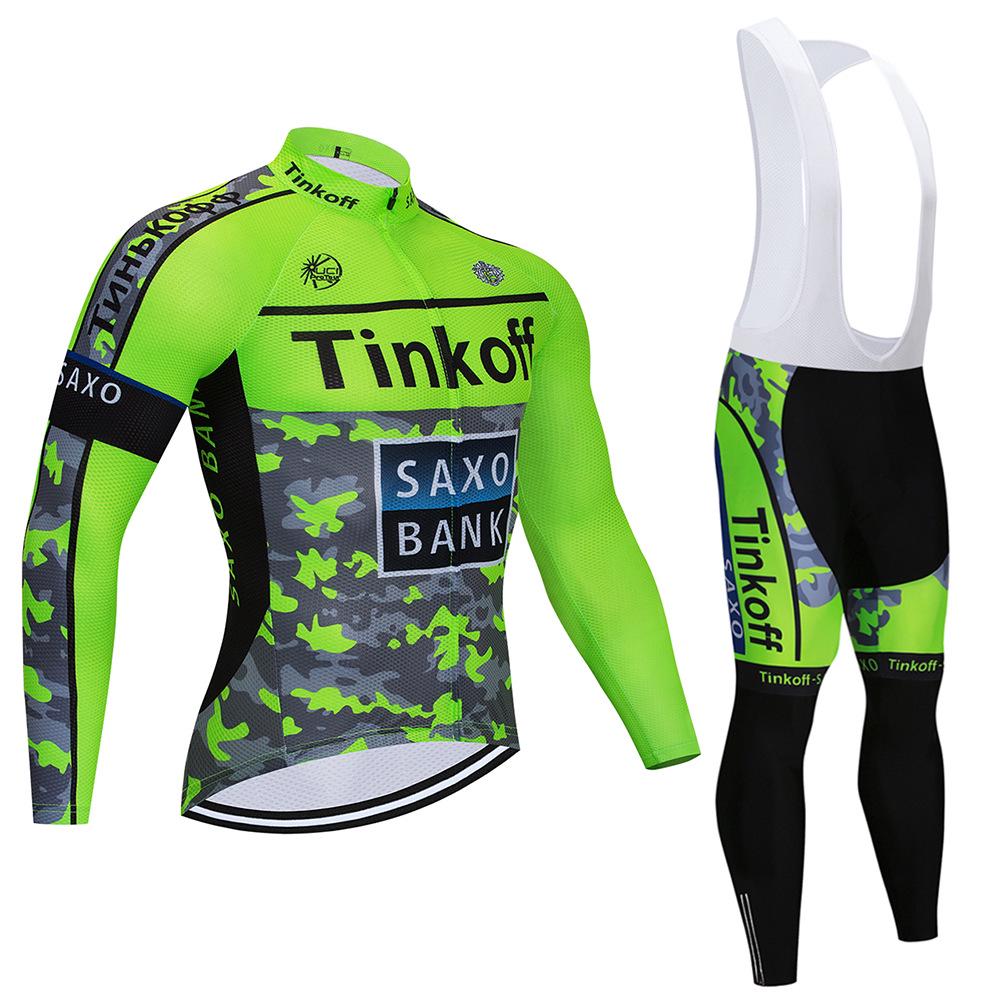 Team Edition Road Mountain Bike Riding Sportswear Long Sleeve Breathable Riding Set