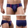 Breathable Nylon Men's Briefs Sleek Comfortable Low Waist Sexy Mesh Design Elastic Perfect Fitting Underwear