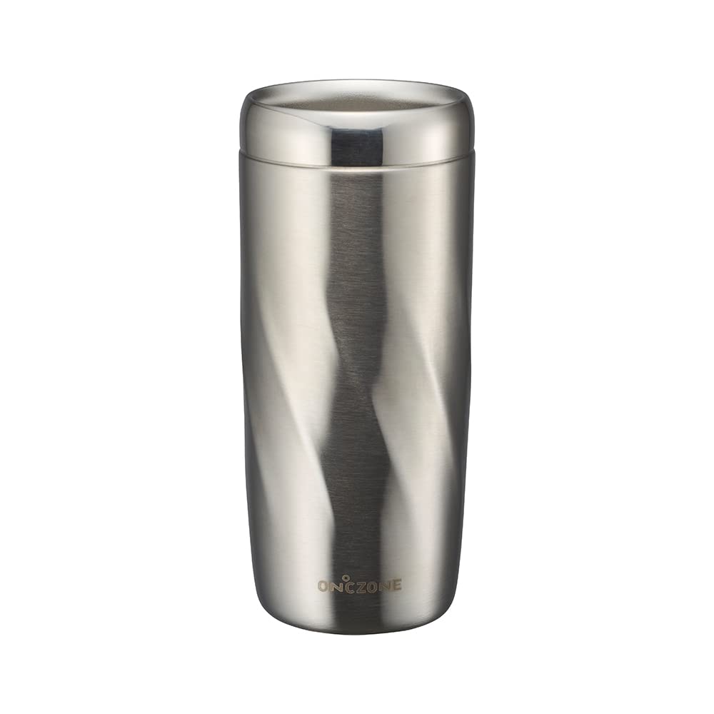 

Doshisha Cold Vacuum Stainless Steel Sub-Zero Tumbler, 280ml, Insulation, + Cooling, Triple-Layered Tumbler, Silver, ON℃ZONE