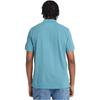 Timberland Polo Shirts Men's Storm Blue Polo Collar Moderate Straight Fit A62T5-DV7