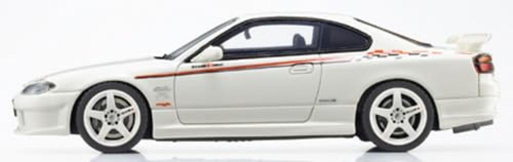 Kyosho Original Nissan Silvia S15 Spec R Nismo Aero Fertigprodukt 1/43 (Weiß)