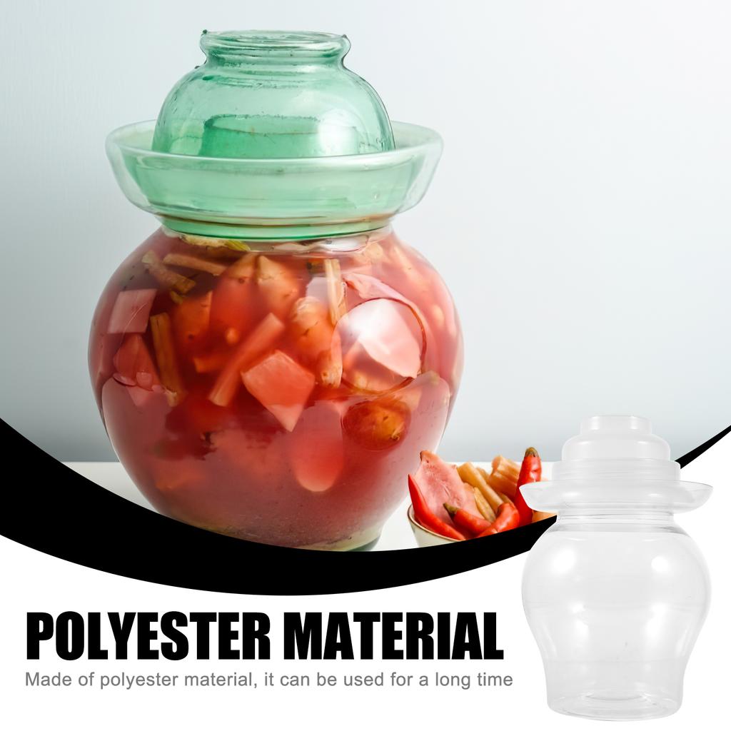 Plastic Kimchi Jar Vegetables Household Pickle Storage Tank Fermenting Container
