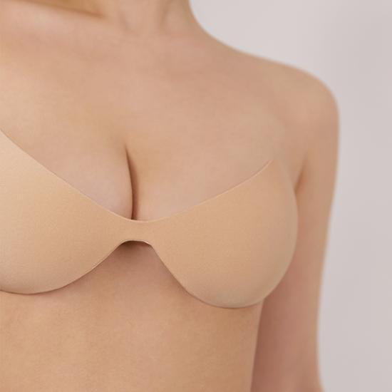 Skinny Five Dupri Air Seamless Nude Bra Half Cup