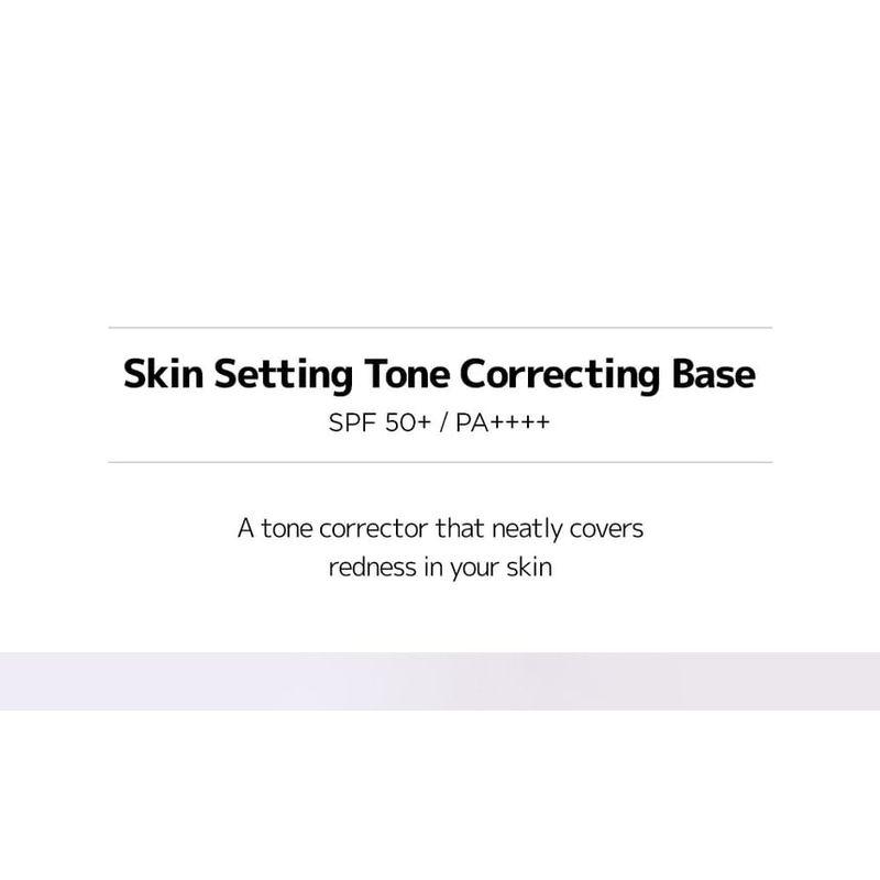 JUNG SAEM MOOL - Skin Setting Tone Correcting Base