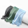 Men's Flat Corner Underwear No Trace Ice Silk Cool Breathable Summer Ultra Thin Quick Drying Shorts