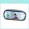 Lilo Stitch Childrens Pencil Organizer With Pvc Fabric And Spacious Storage For Girls