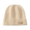 Kids' Cashmere Hat, Unisex Autumn/Winter Style, Thick Knit Wool for Warmth & Versatility.