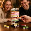 Torre Maluca de Sushi Impressa em 3D, Jogo de Tabuleiro de Torre de Empilhar com 42 Peças de Sushi, Jogo de Empilhar Blocos com Tema de Sushi para Noite em Família, Festa