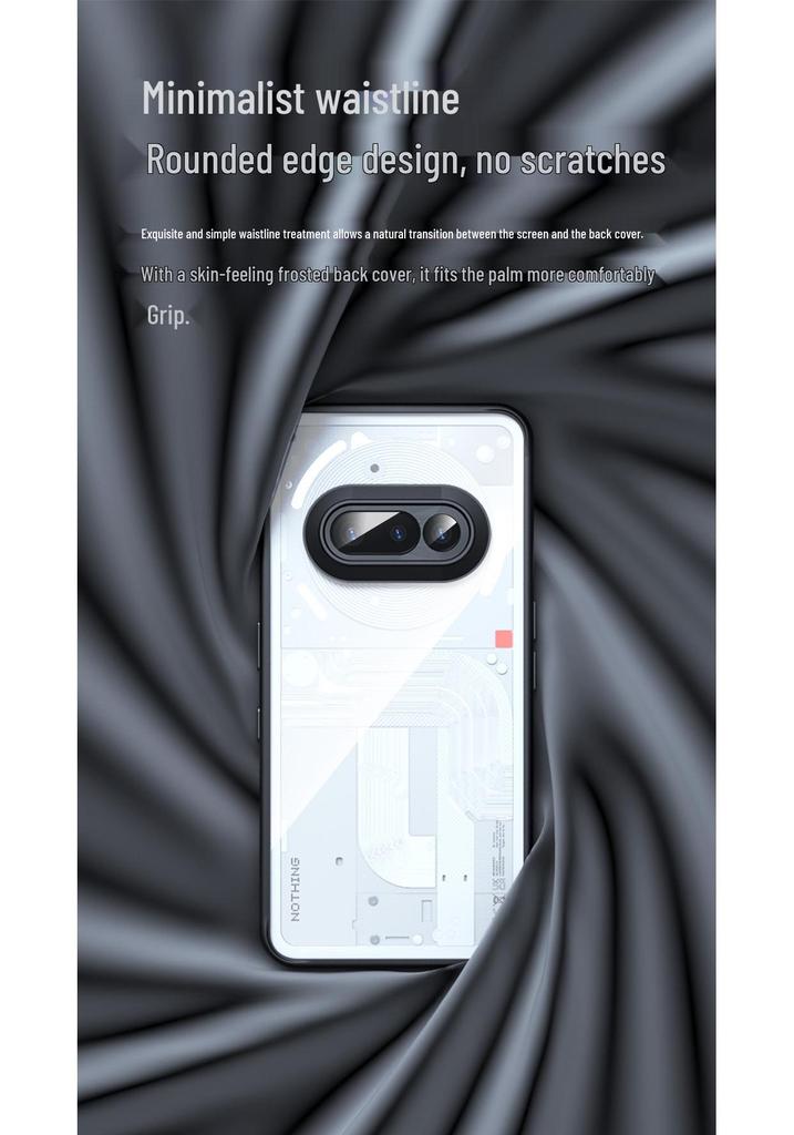 Nothing 3A Phone Case: Matte Skin-Feel, Airbag Anti-Drop, CMF2 Pro Compatible