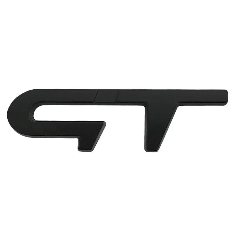 3D Metal GT RS Sport Logo Car Rear Trunk Emblem Badge Sticker for Renault Logan Clio Megane Kangoo 1 2 3 4 Captur Espace Twingo