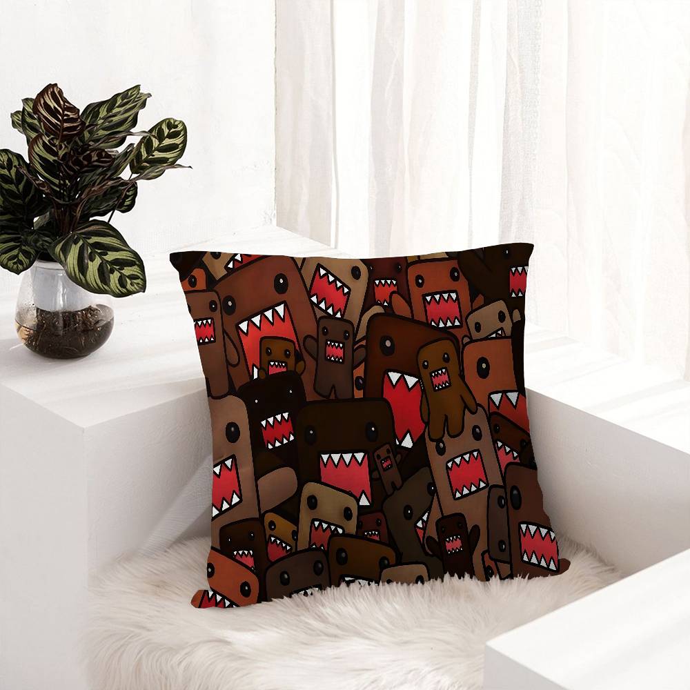 Cartoon D-Domo K-Kun Pillow Gift Home Office Decoration Bedroom Sofa Car Cushion Cover Case 45X45