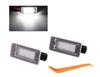 Compatible with Nissan Serena C27 Series License Lamp Set of 2 Mounting Tools License Light Replacement Custom Ultima Centra Rogue
