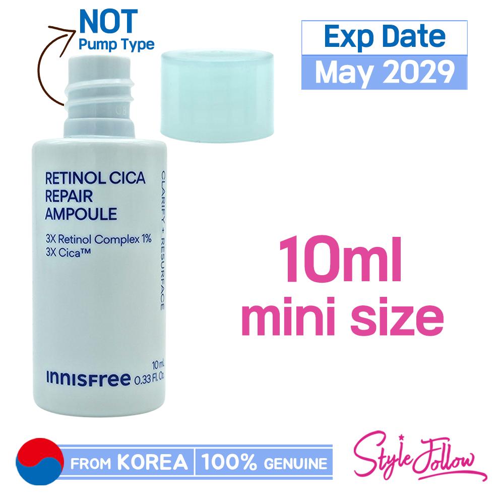 [INNISFREE] Ретинол Cica Восстанавливающая ампула 10мл (Образец) 10ml X 1pc