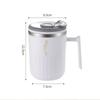 450ML Coffee Mug 304 Stainless Steel Double-layer Ironing Cup with Handle  Student Woker Office School Tea Water Cup Drinkware