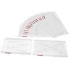 Punch Cards Practical Soft Durable Double Sided Printing Knitting Machine Pattern Card