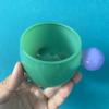 Cute Colorful Glass Cup with Ball Handle Milk Coffee Juice Round Glass Mug Heat Resistant Borosilicate Glass Hot Water Glass