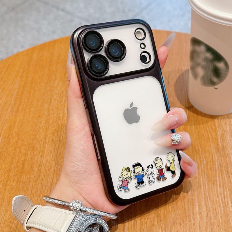 Snoopy iPhone 17PROMAX Case - Full Lens Coverage, Anti-Fall Protection for Apple 16