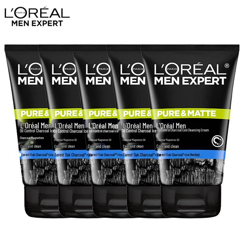 L'Oréal Men Expert Oil Control Charcoal Ice Effect Facial Cleanser