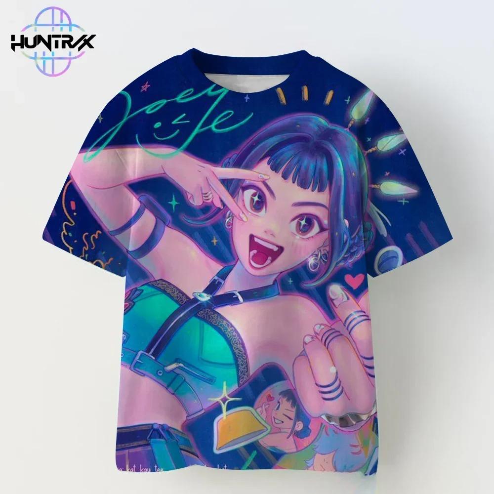 T-Shirts Girls Children's Cartoon Printed Short Sleeve Casual Fashion Girls Comfortable T-Shirt Clothing