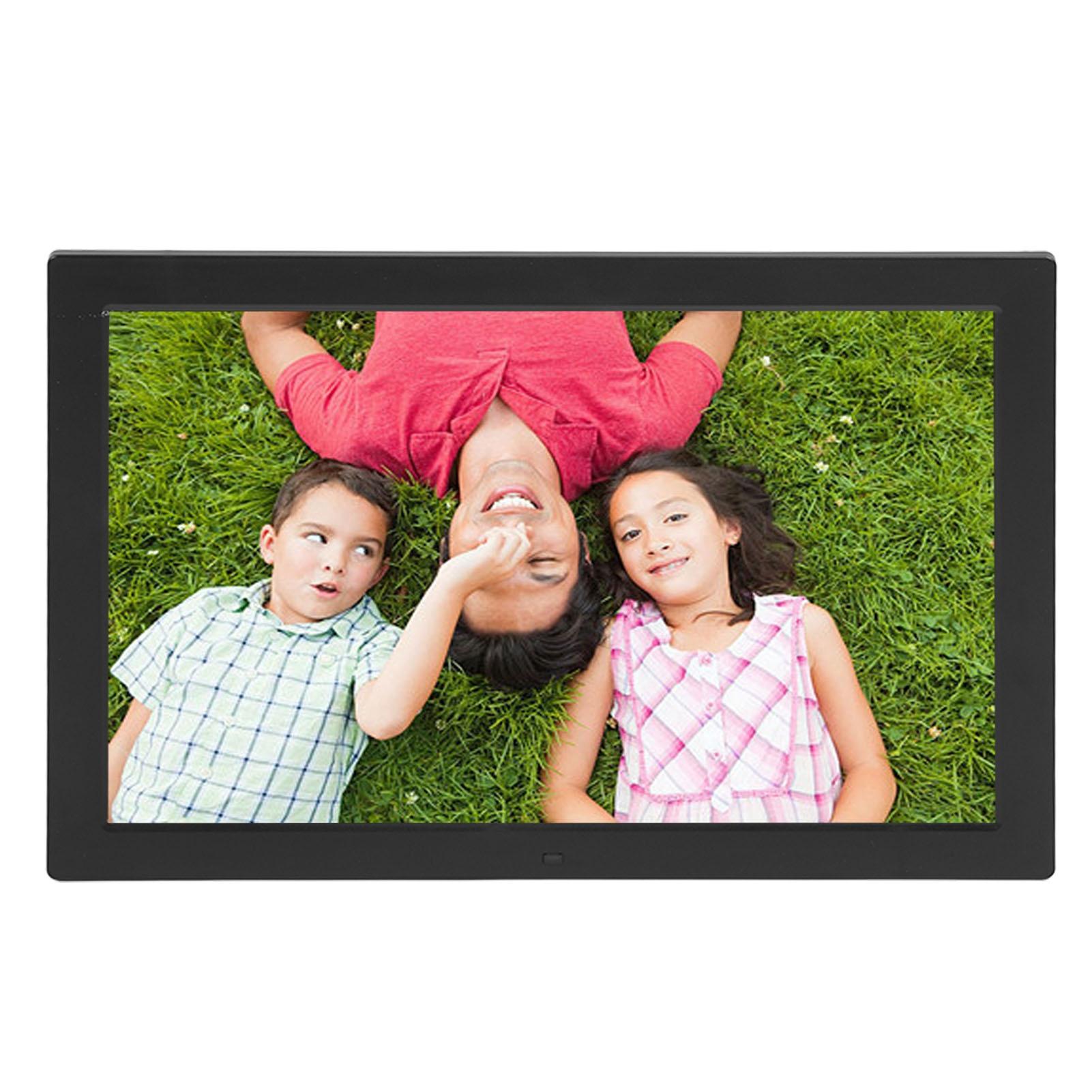 17-дюймовая ЖК-цифровая фоторамка 1080P HD настенная многофункциональная интеллектуальная цифровая фоторамка EU Plug