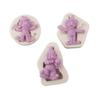 Funny Clown Shaped Silicone Mold Fondant Mould Baking DIY Supplies Nonstick