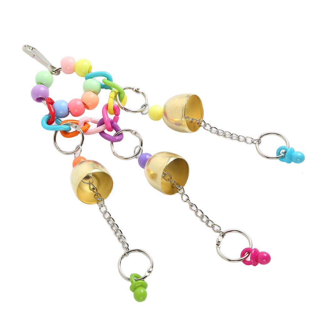 Vogelglocken Spielzeug Sicher Gesund Bissfest Lindert Angst Hängendes Vogelglocken Spielzeug mit Süßem Klang