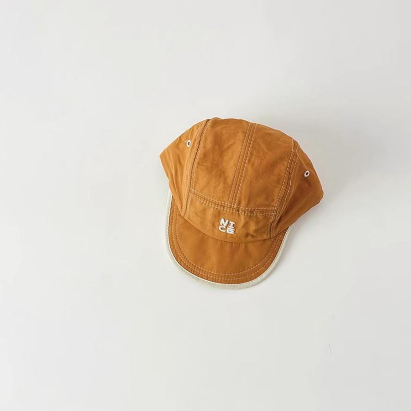 Korean Style Fashion Quick Dry Kids Baseball Cap Summer Peaked Cap Outdoor Letter Embroidered Sun Hat Kids Accessories Children