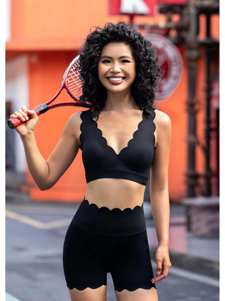 Quick-Dry Breathable Padded Yoga Set: Women's Backless Sport Top Nude Feel Running & Fitness Training Suit