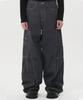 Dnsr Non-Faded Side Pintuck Denim Pants Gray