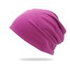 Solid Trendy Color Oversized Knitted Hat Unisex Fashion Breathable Warm Features