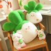 33/35/50cm Cabbage Pig Cute Anime Plush Toy Fluffy Stuffed Pig Hiding In The Plant Vegetable Soft Doll Kawaii Pillow Gift