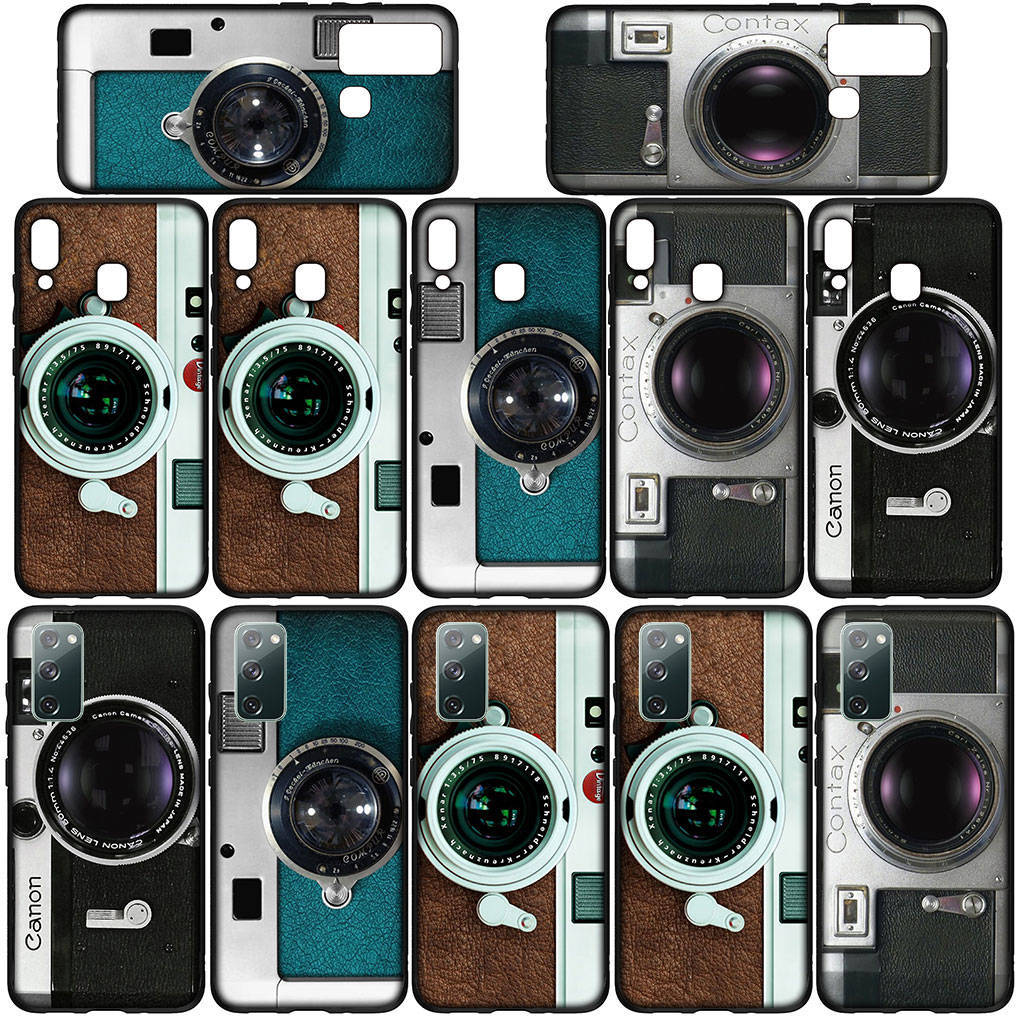 Handyhülle für Samsung Galaxy S25 S24 S23 iPhone 16 15 Xiaomi Redmi Note 14 13 12 16E X 11 Pro Max OPPO Moto G85 G54 Huawei Retro Kamera Vintage Cover