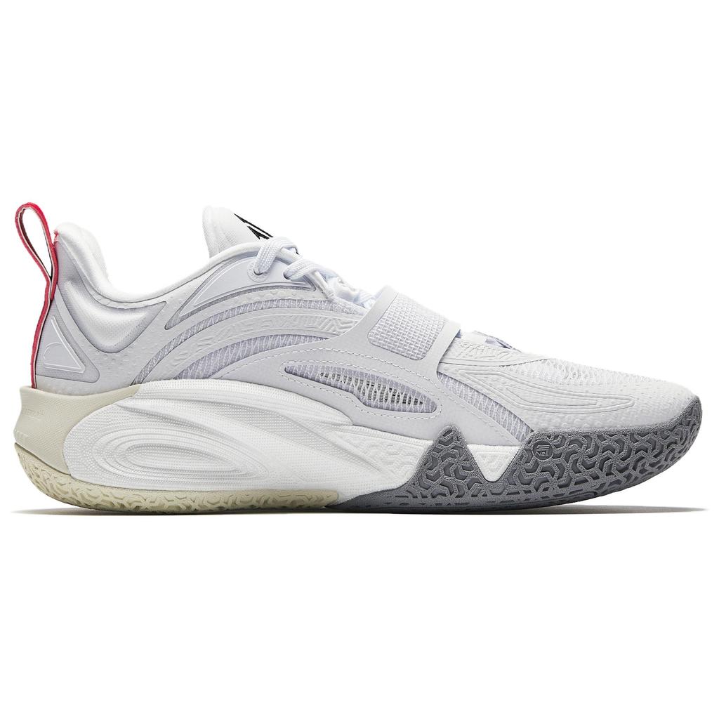 Anta KAI 1 Kyrie 1 Reeditare Tehnologie Nitrogen Pantofi de Baschet Profesionali Low Top Placă de Carbon Adidași Bărbați Alb Negru Roșu 112531110SF-5